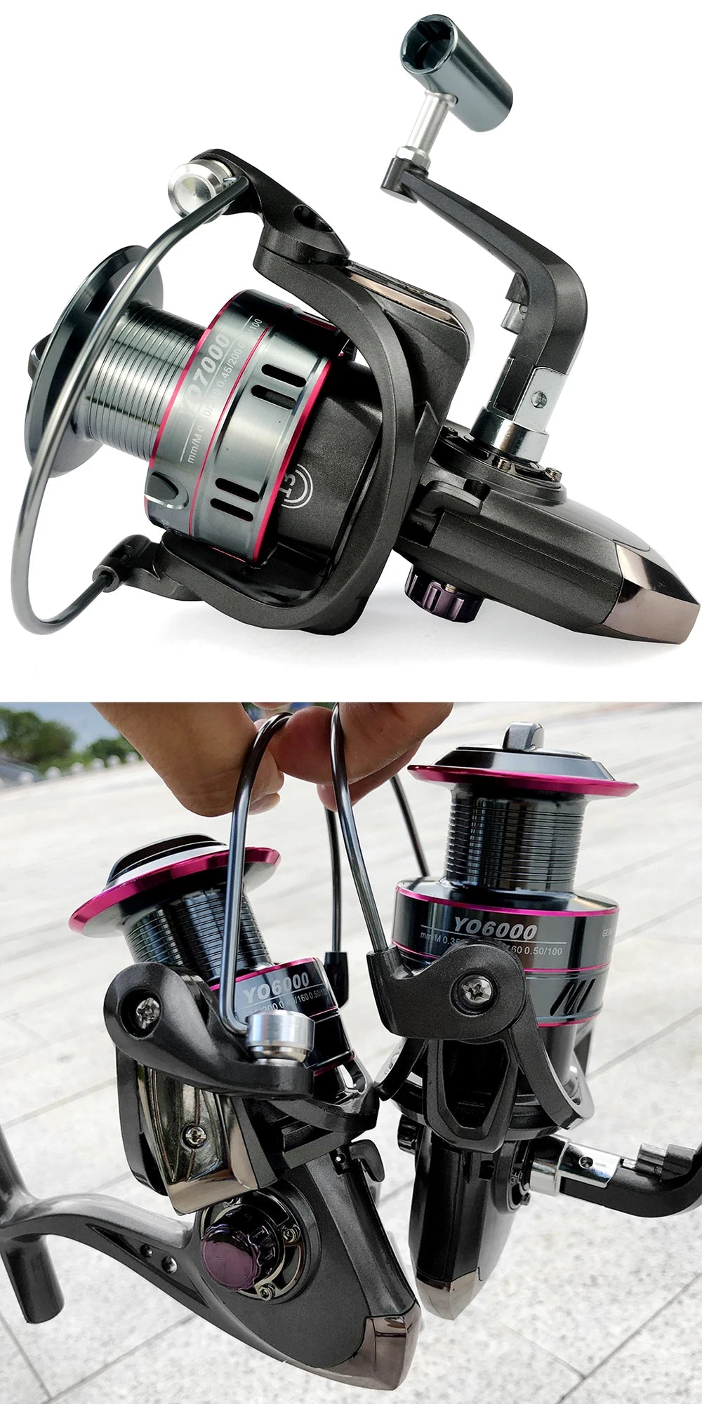 1.8-3.6m Carbon Fiber Spinning Fishing Rod 5.2:1 Fishing Reel Combo Telescopic Fishing Pole Spinning Reel Kit Pesca