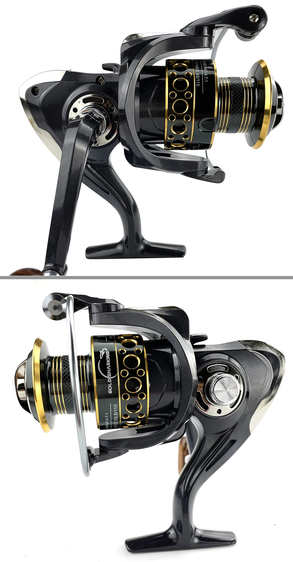 Spinning Reel 2000 - 7000 Ultralight Max Drag 12kg 5.2:1/4.7:1 Surfcasting Fishing Reel Spin Saltwater Jigging Reels