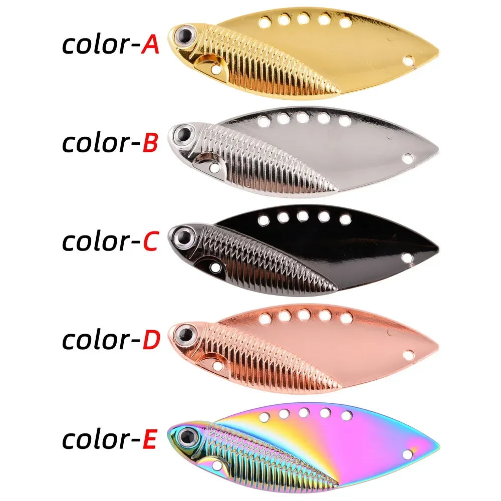 5Pcs Metal VIB Lure 7G 10G 15G 20G Vibrations Spoon Lure Fish Bait Bass Artificial Cicada Lure Vib Bait for Pesca Fishing Tackle