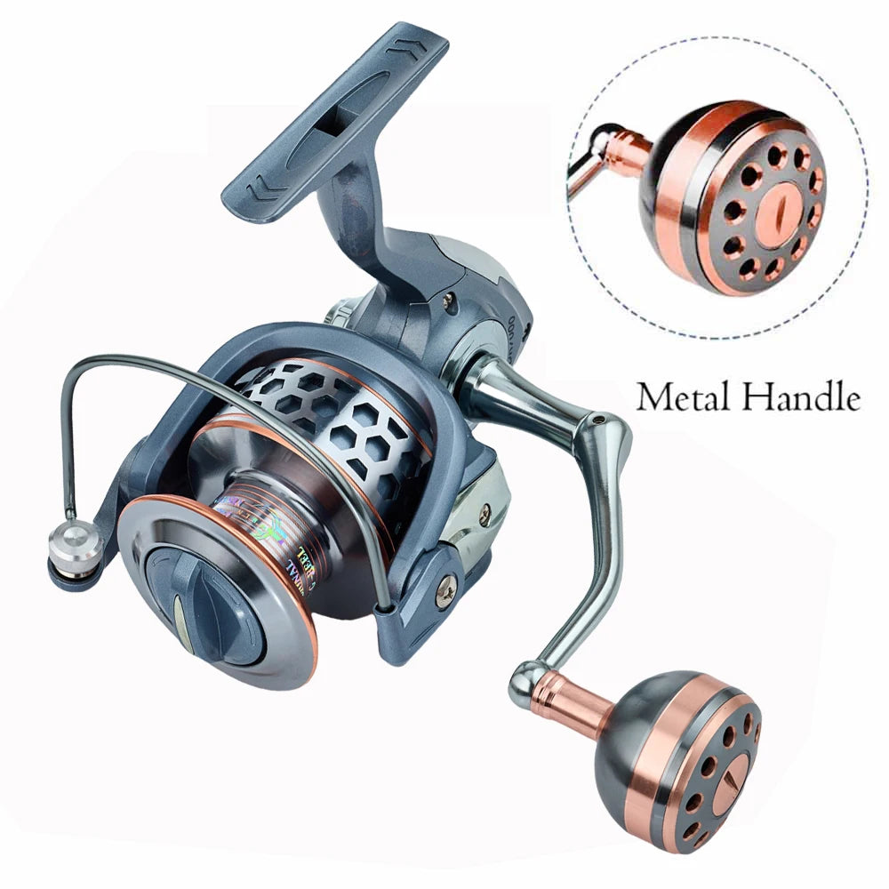 VWVIVIDWORLD,High Quality,Max Drag 21 KG,Fishing Reel,5.2:1 Gear Ratio,High Speed,Spinning Reel,Casting Reel,Carp For Saltwater