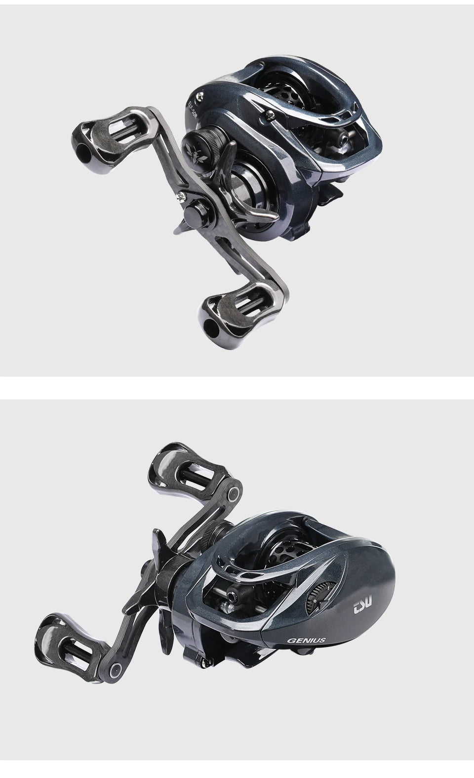 TSURINOYA 135g Ultra light Baitcasting Fishing Reel GENIUS 50H ELF 50 6.5g Spool 6.4:1 8:1 Bait Finesse Light Game Casting Reel