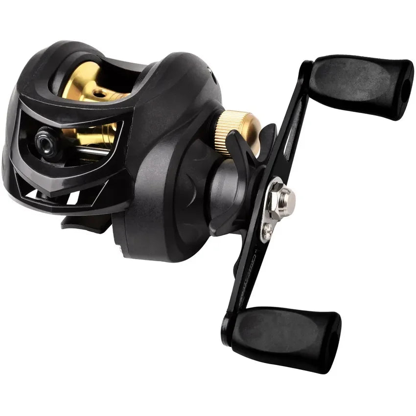 Fishing Baitcasting Reel All Metal Spool 18+1BB 10kg/22LB Max Drag Speed Ratio 7.2:1 Magnetic Metal Casting Pesca Fishing Reels